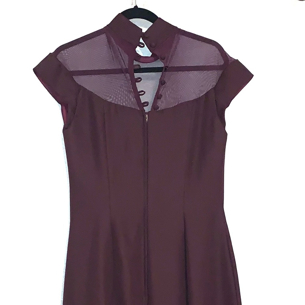 Merlot colored Evening Dress